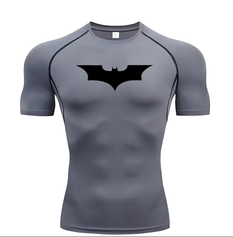 تيشيرت ضغط باتمان - ملابس رياضية للأبطال الخارقين
